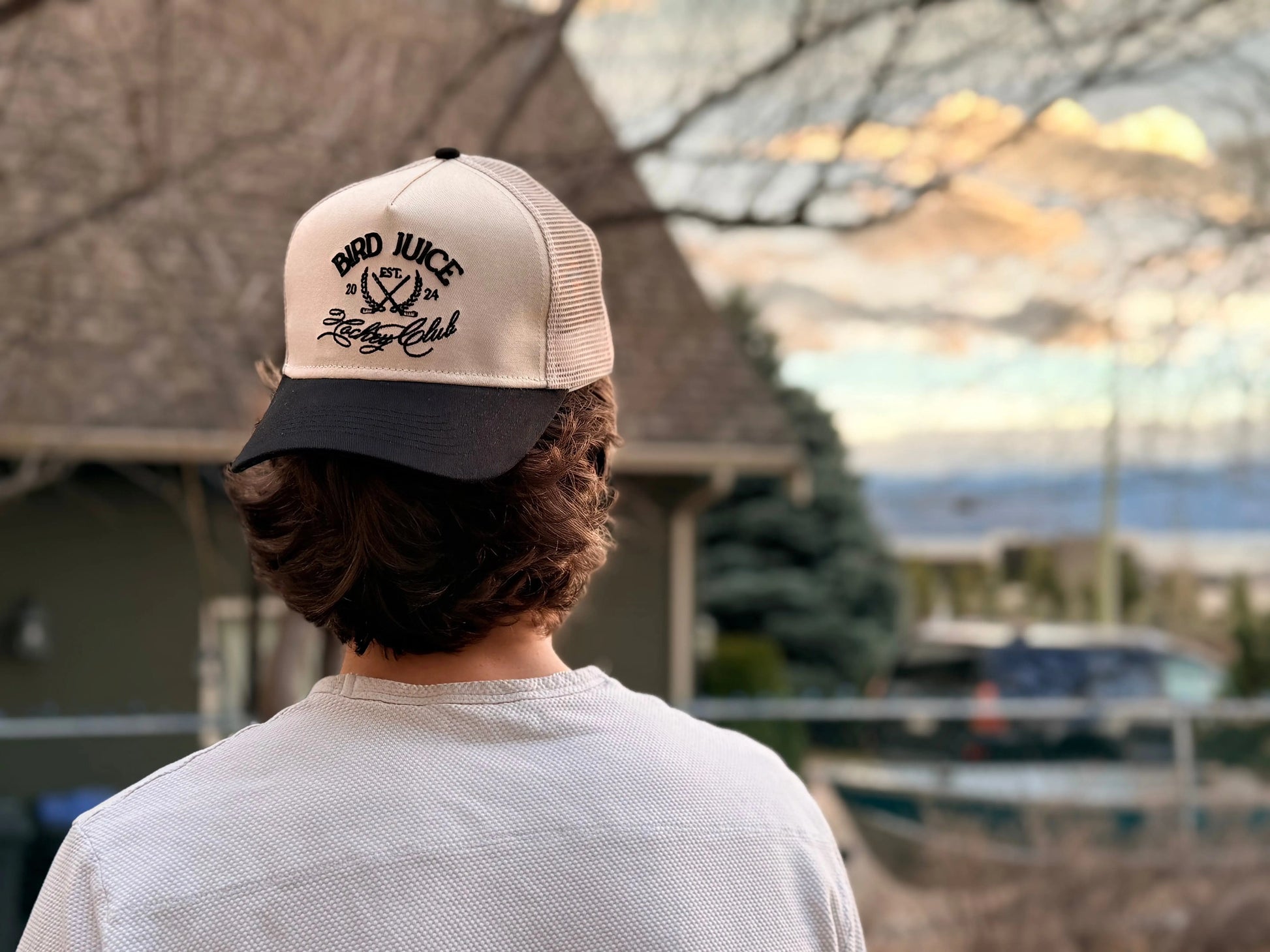 Bird Juice Hockey Club Trucker Hat Bird Juice